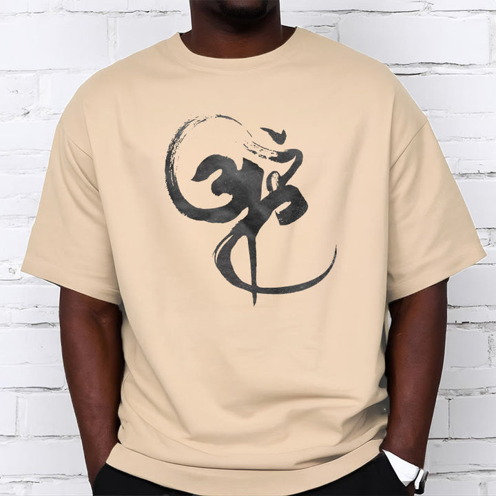 Buddha Stones Om Design Cotton Tee T-shirt - image 13