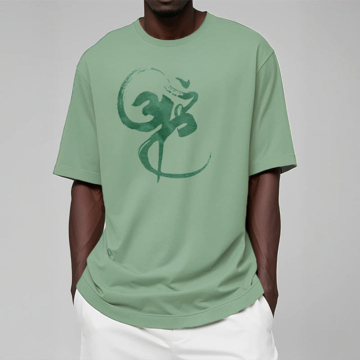 Buddha Stones Om Design Cotton Tee T-shirt - image 19