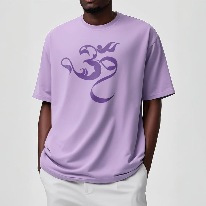 Buddha Stones Om Figure Design Cotton Tee T-shirt - image 14