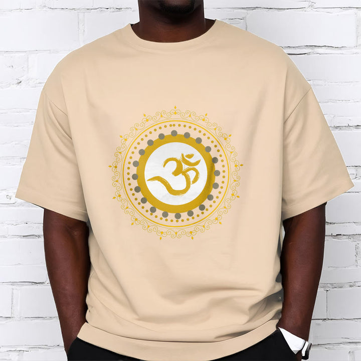 Buddha Stones Om Mandala Pattern Cotton Tee T-shirt - image 15