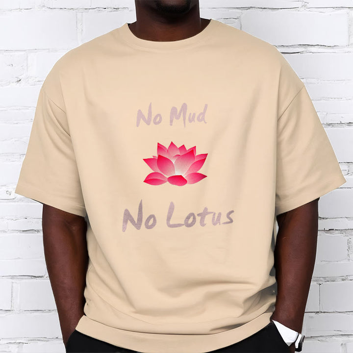 Buddha Stones No Mud No Lotus Cotton Tee T-shirt - image 12