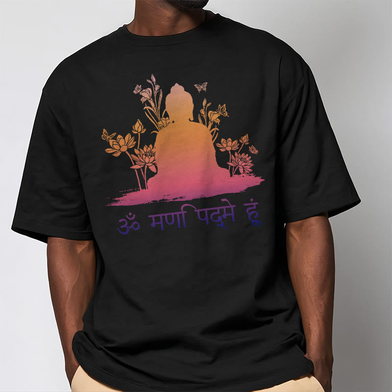 Buddha Stones Sanskrit OM NAMAH SHIVAYA Tee T-shirt - image 7