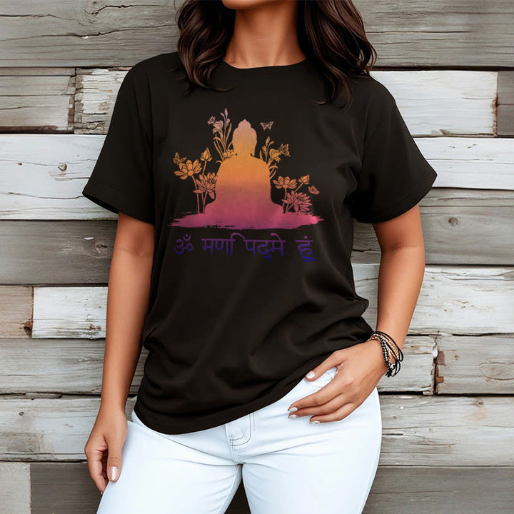 Buddha Stones Sanskrit OM NAMAH SHIVAYA Tee T-shirt - image 6