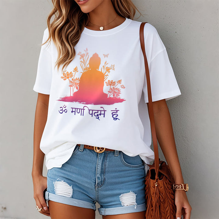 Buddha Stones Sanskrit OM NAMAH SHIVAYA Tee T-shirt - image 2
