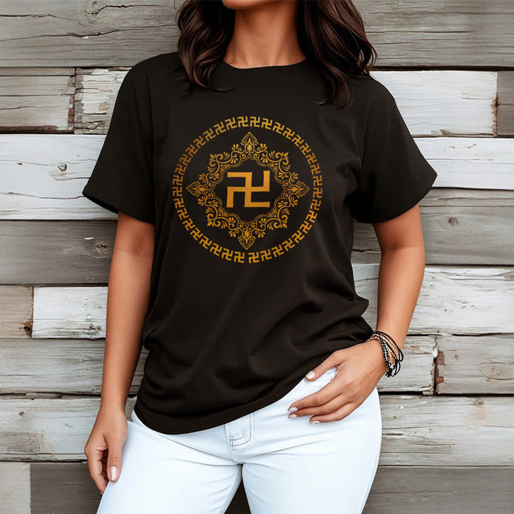 Buddha Stones Swastika Tee T-shirt - image 8