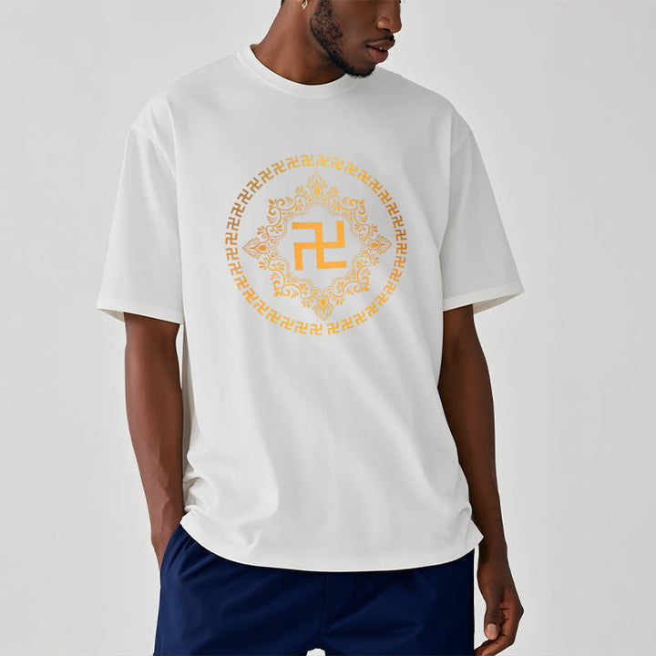 Buddha Stones Swastika Tee T-shirt - image 3
