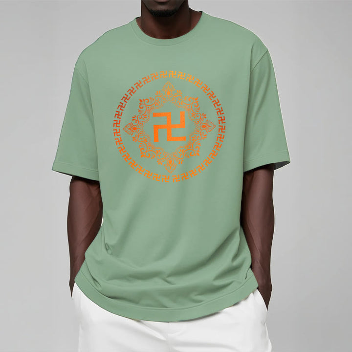 Buddha Stones Swastika Tee T-shirt