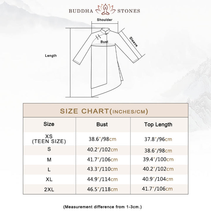 Gradient Painting Meditation Prayer Spiritual Zen Tai Chi Qigong Practice Unisex Clothing Set - image 5