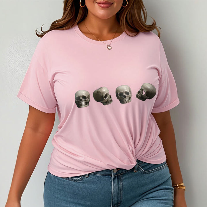 Buddha Stones Tibetan The Lord Of The Corpse Forest Skulls Pattern Tee T-shirt - image 14