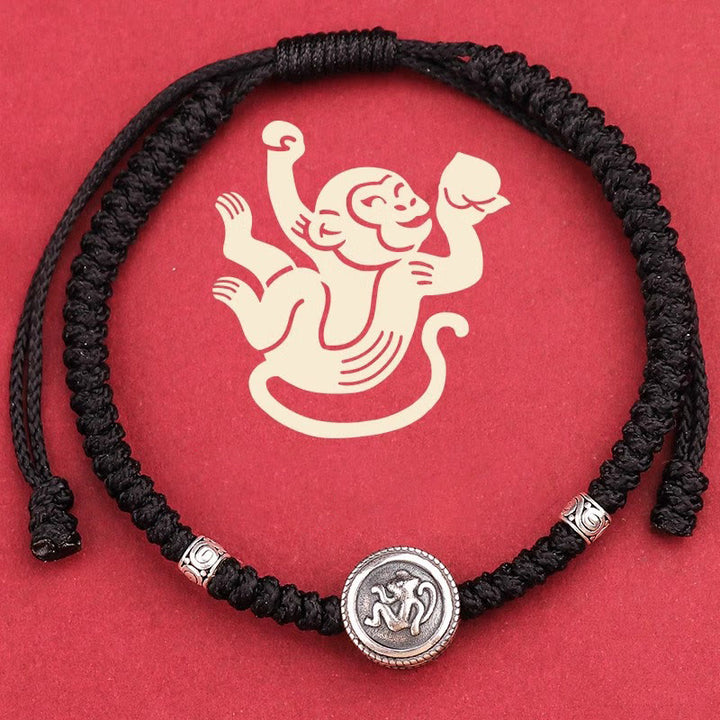 Buddha Stones 12 Chinese Zodiac Lucky Red String Bracelet