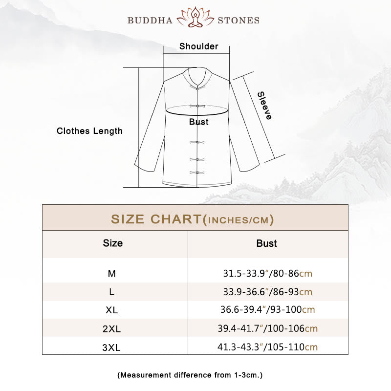 Buddha Stones Chinese Frog Button Design Meditation Prayer Cotton Linen Spiritual Zen Practice Yoga Clothing Men's Set - image 5