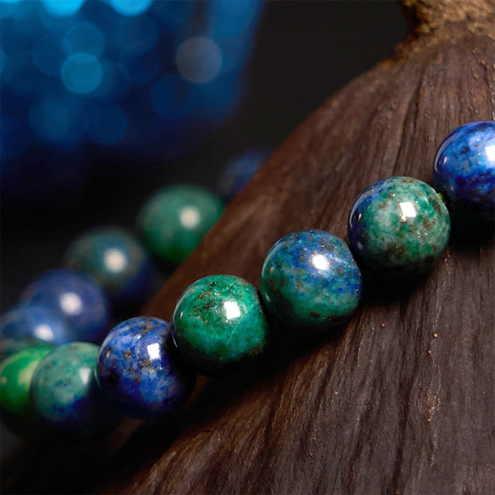 Buddha Stones Lazurite Lapis Lazuli Serenity Bracelet - image 2