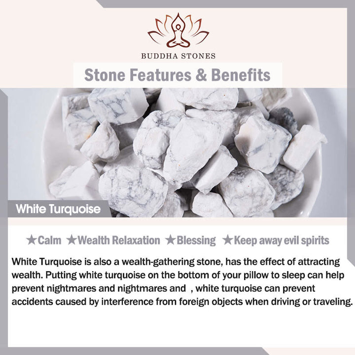 Buddha Stones Natural Silver Sheen Obsidian White Turquoise Grey Jasper Snowflake Obsidian Year Of The Snake Protection Bracelet - image 8