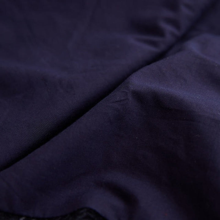 Buddha Stones Vintage Fall Winter Chinese Frog-Button Tang Suit Men's Dragon Jacquard Robe With Pockets - image 13