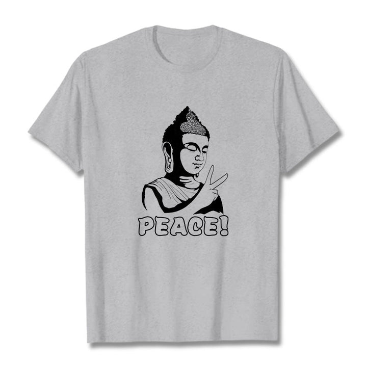 Buddha Stones  Peace Cotton Tee T-shirt