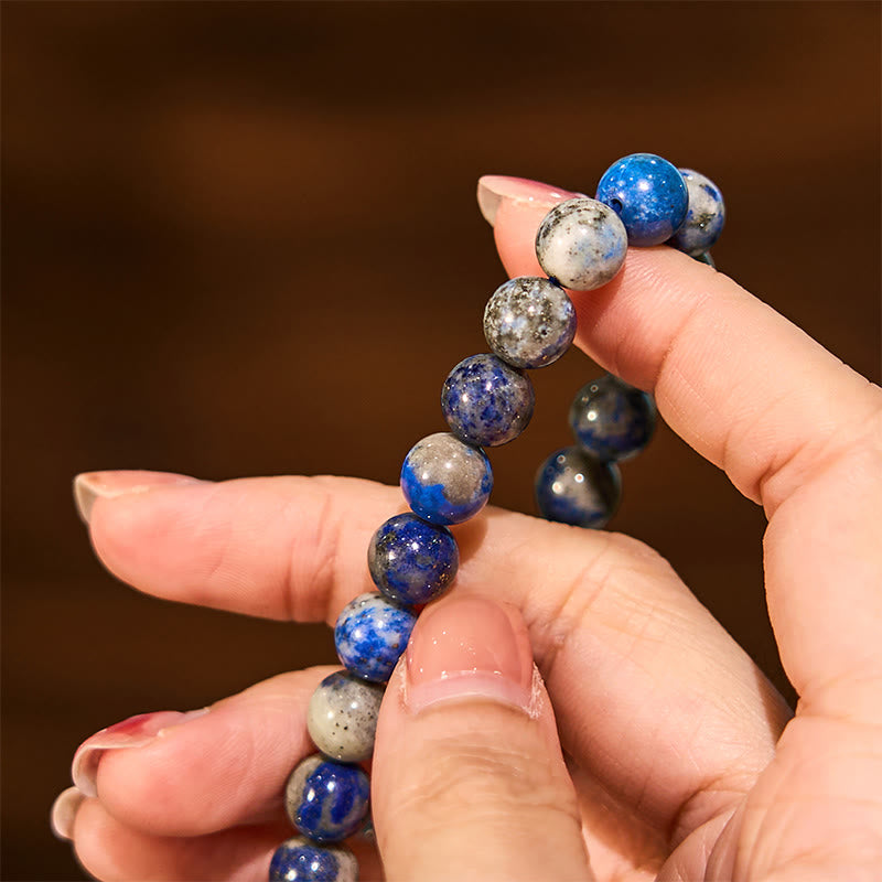 Buddha Stone Lazurite Self Care Positive Bracelet