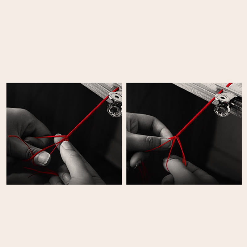 Buddha Stones Handmade 999 Sterling Silver Endless Knot Infinity Symbol Luck Rope Bracelet - image 19