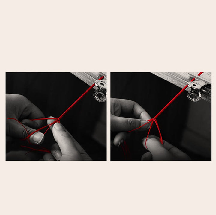 Buddha Stones Handmade 999 Sterling Silver Endless Knot Infinity Symbol Luck Rope Bracelet - image 19