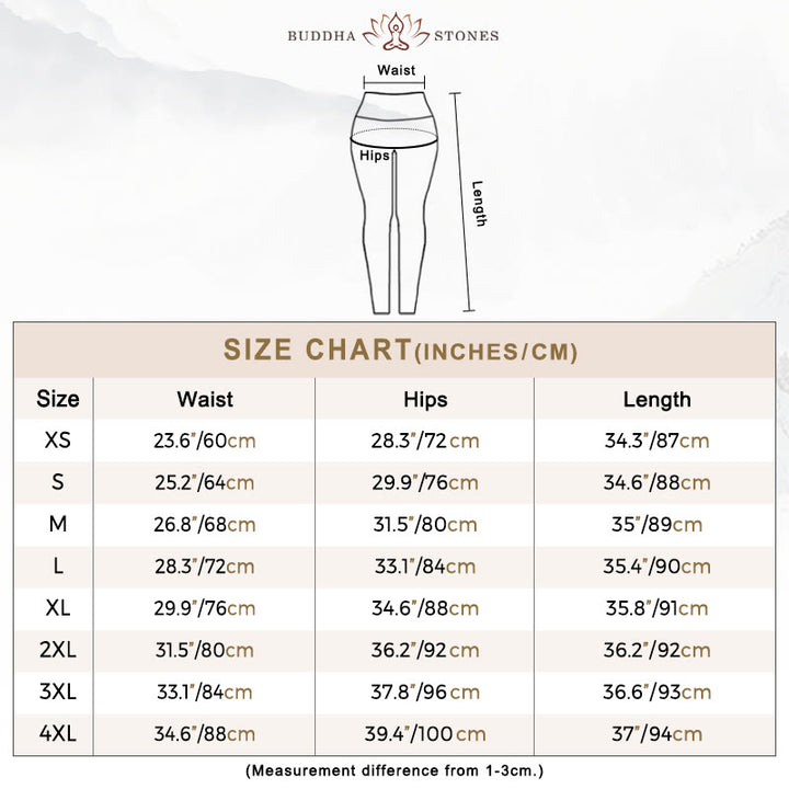 Buddha Stones Auspicious White Crane Pine Tree Print Gym Leggings Women's Yoga Pants