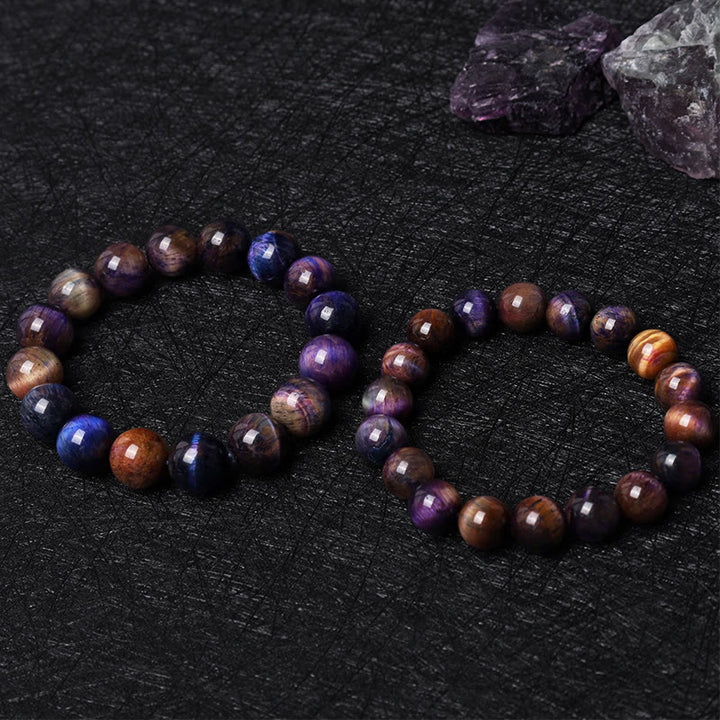 Buddha Stones Various Tiger Eye Confidence Bracelet - image 7