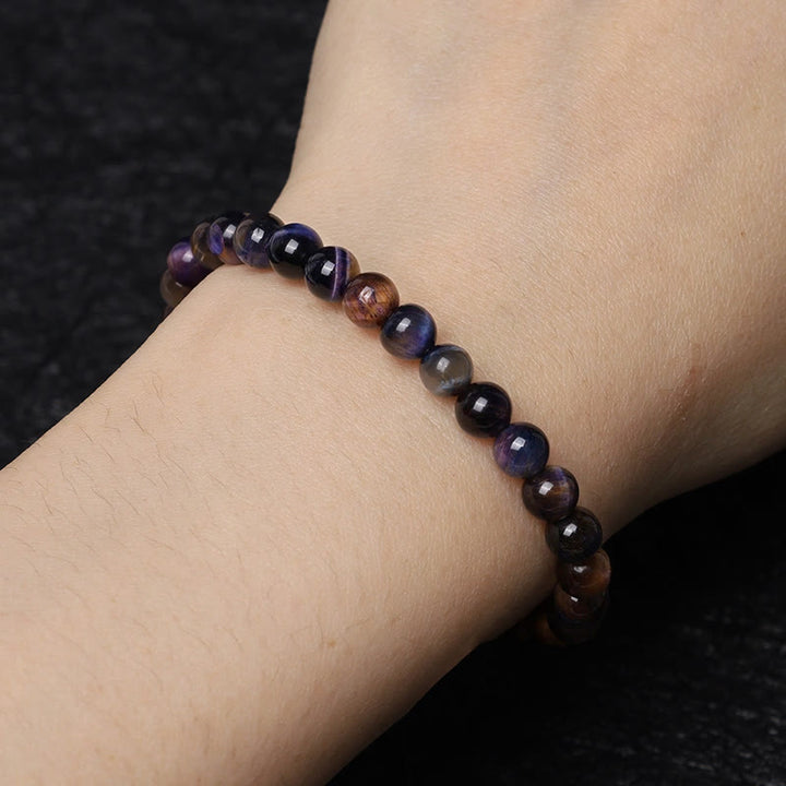 Buddha Stone Various Tiger Eye Confidence Bracelet