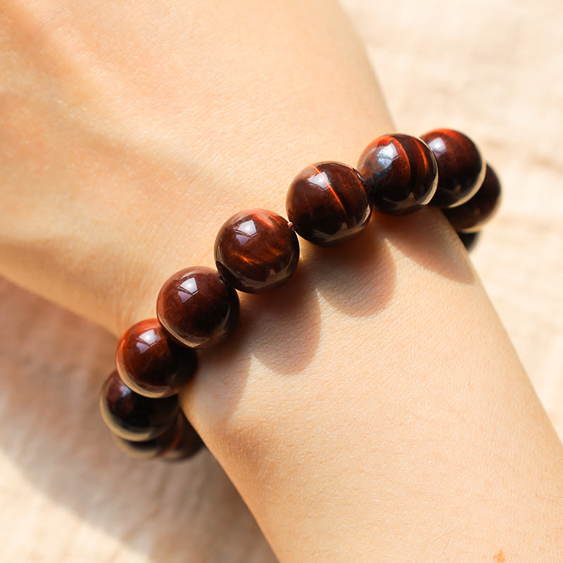 Buddha Stones Various Tiger Eye Confidence Bracelet - image 31