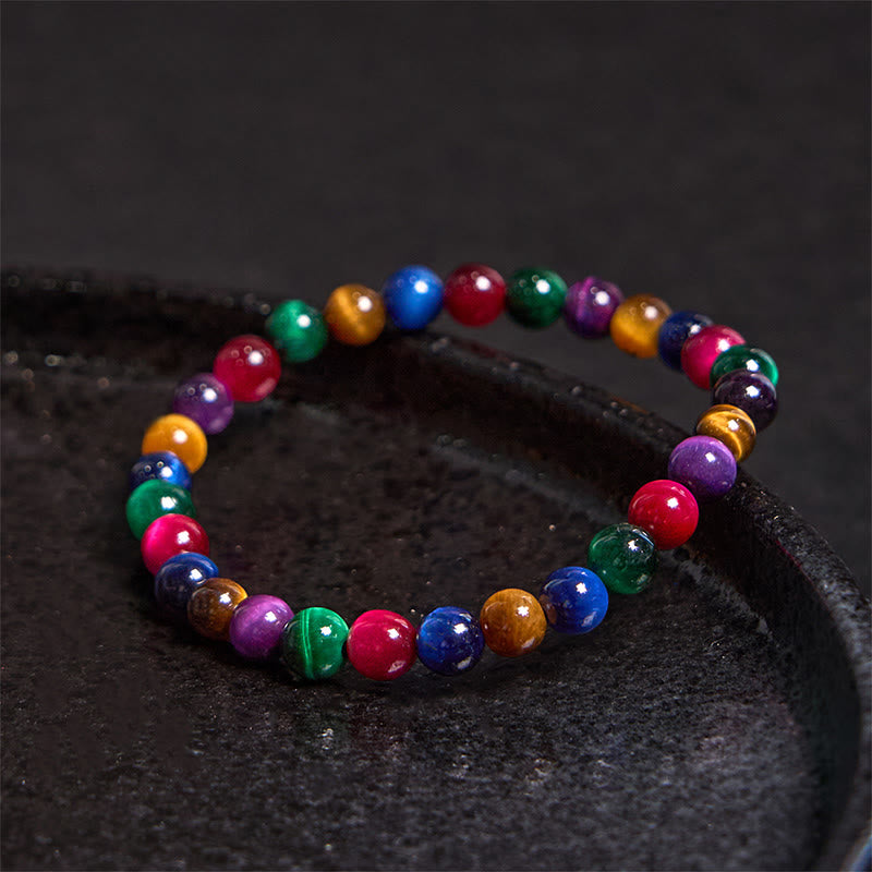 Buddha Stones Various Tiger Eye Confidence Bracelet - image 64