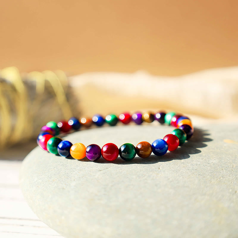 Buddha Stones Various Tiger Eye Confidence Bracelet - image 62