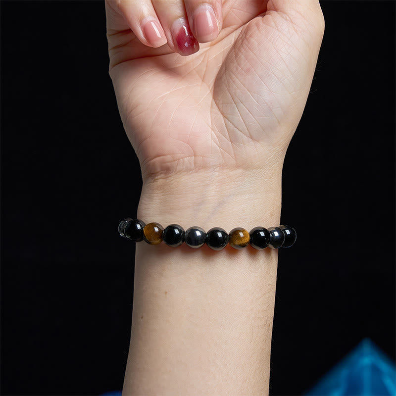 Buddha Stones Various Tiger Eye Confidence Bracelet - image 84