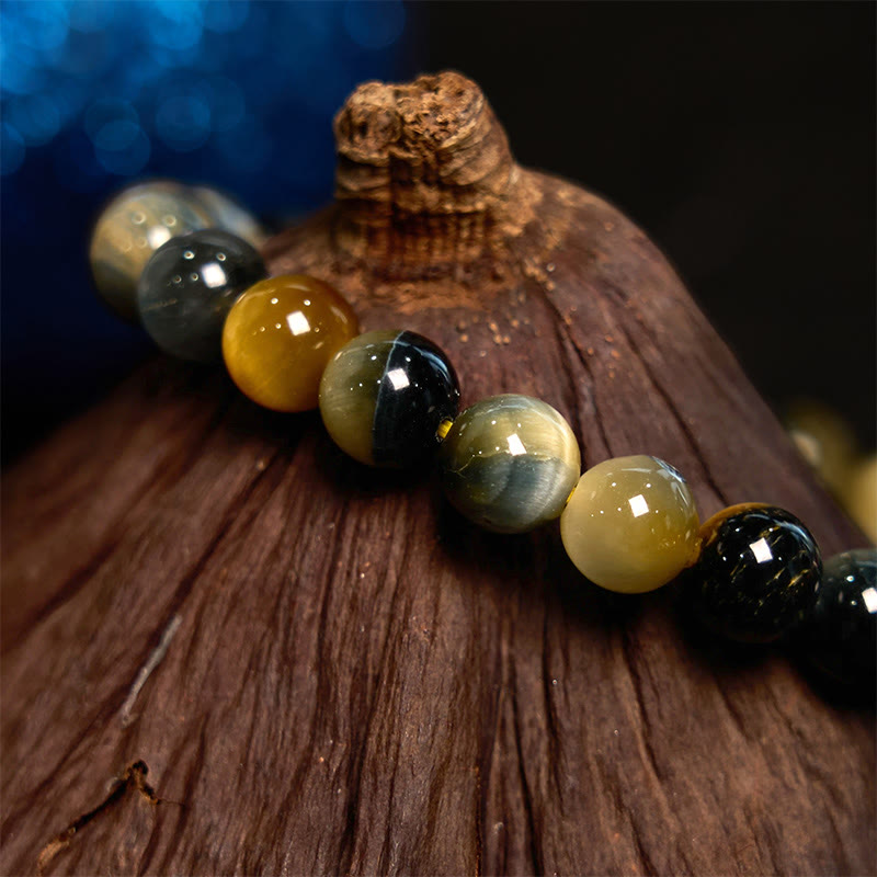 Buddha Stones Various Tiger Eye Confidence Bracelet - image 101