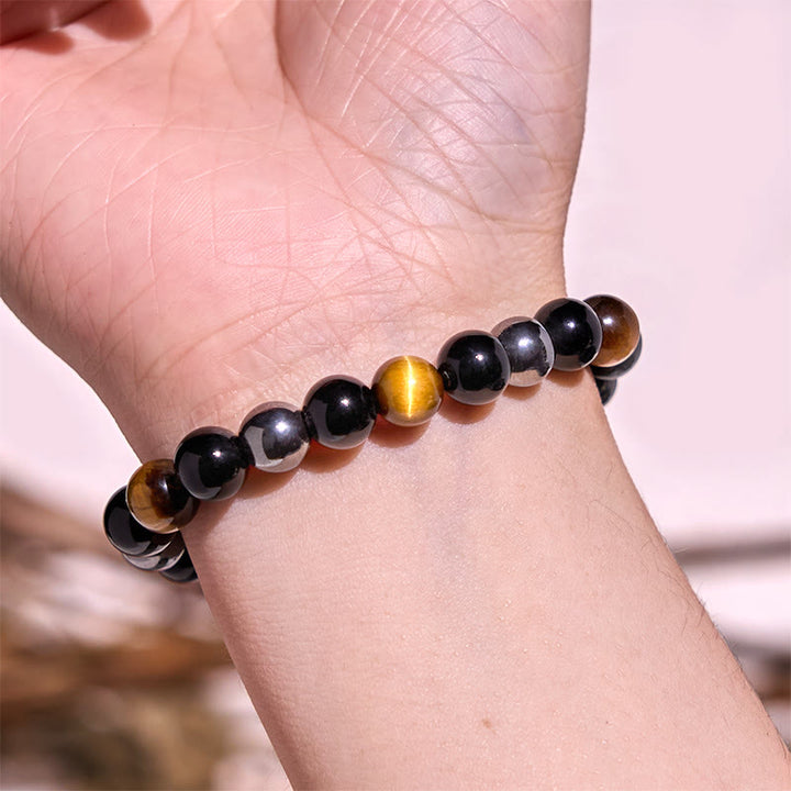 Buddha Stone Various Crystals Malachite Lazurite Lapis Lazuli Hemimorphite Calmness Bracelet - image 70