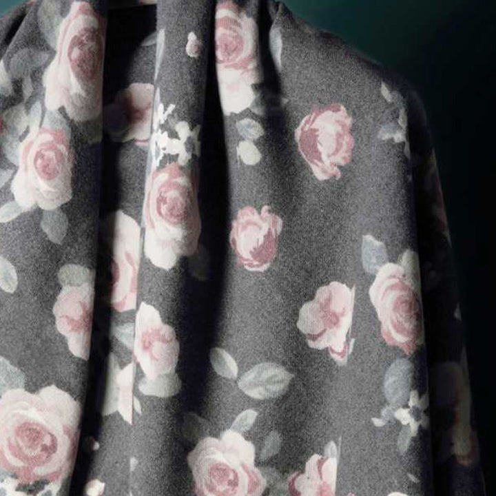 Buddha Stones Tibetan Shawl Garden Rose Fall Winter Cozy Travel Scarf Wrap - image 20