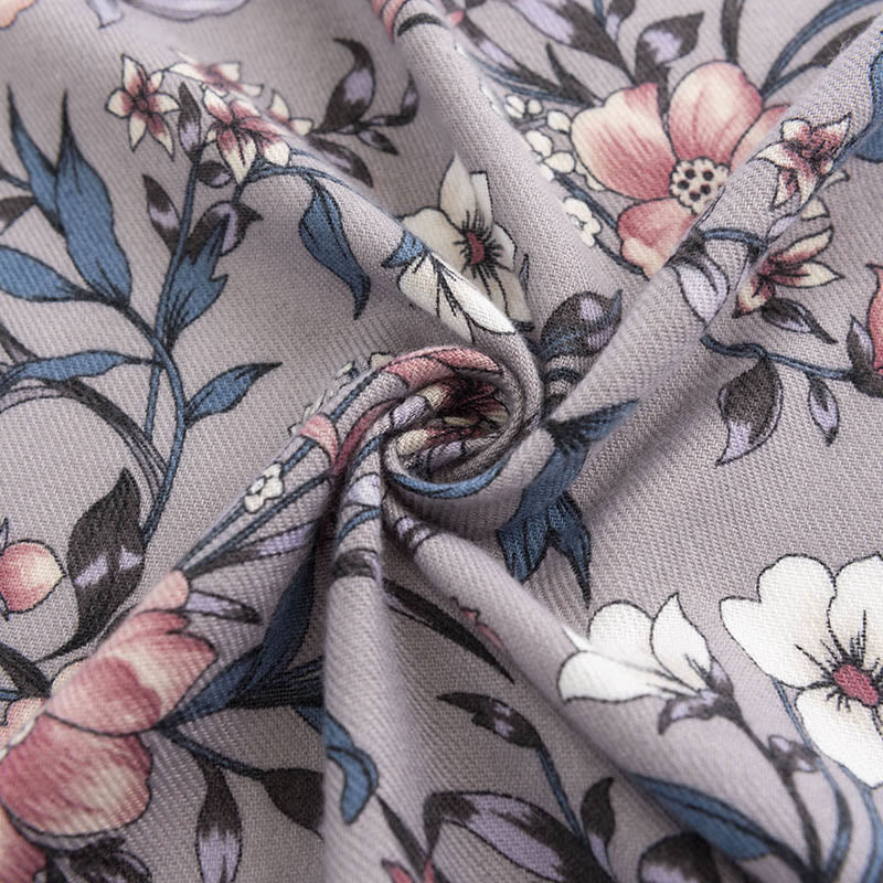 Buddha Stones Tibetan Shawl Retro Blooming Camellia Japonica Print Fall Winter Soft Warm Scarf Wrap - image 4