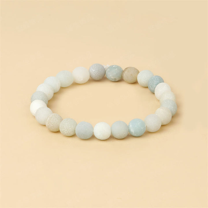 Buddha Stones Love Self Green Series Calm Balance Support Bracelet