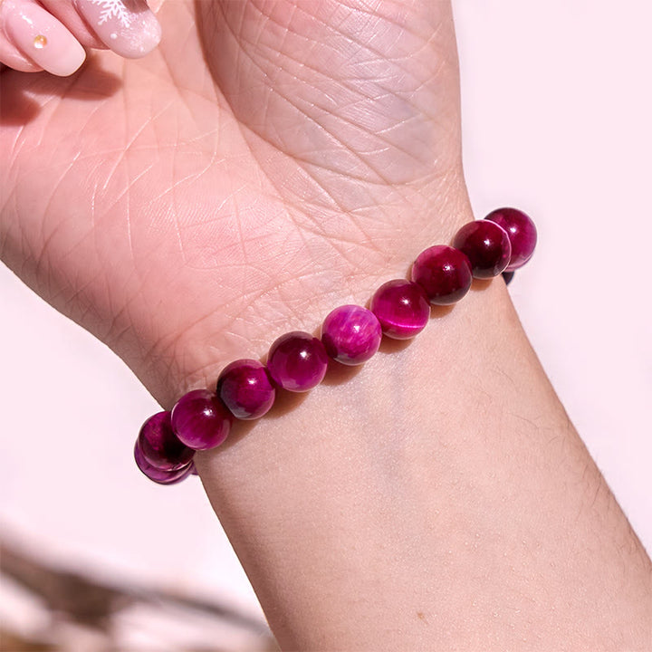 Buddha Stones Boost Vitality Warm Color Series Positive Courage Bracelet