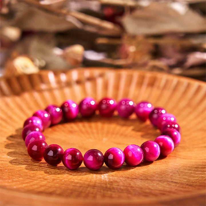 Buddha Stones Boost Vitality Warm Color Series Positive Courage Bracelet