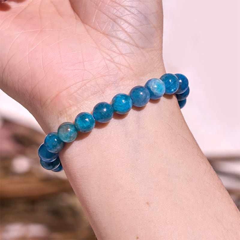 Buddha Stones Restores Calmness Cool Color Series Love Tranquility Bracelet