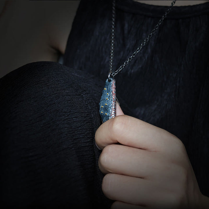 Buddha Stones 999 Sterling Silver Big Dipper Balance Necklace Pendant - image 3