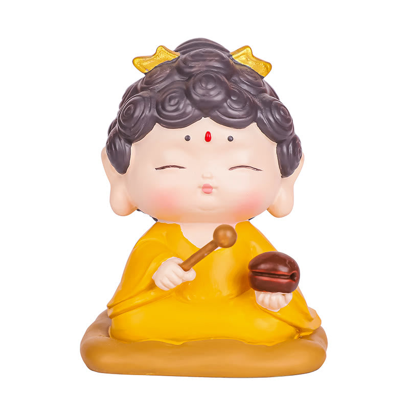 Buddha Stones Meditation Lotus Amitabha Buddha Resin Statue Compassion Home Decoration - image 9