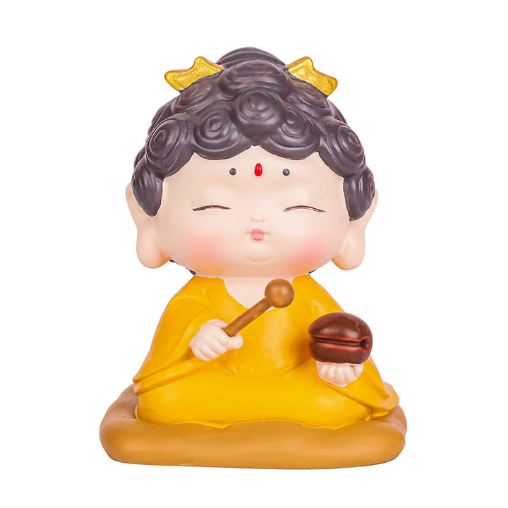 Buddha Stones Meditation Lotus Amitabha Buddha Resin Statue Compassion Home Decoration - image 9