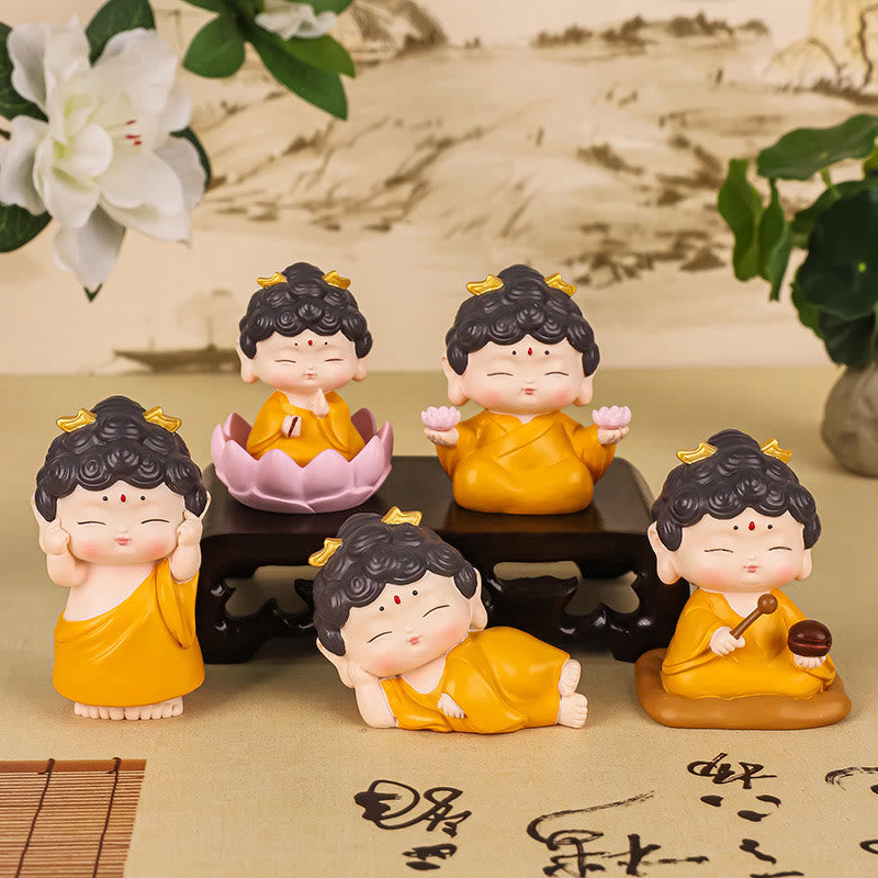 Buddha Stones Meditation Lotus Amitabha Buddha Resin Statue Compassion Home Decoration - image 18