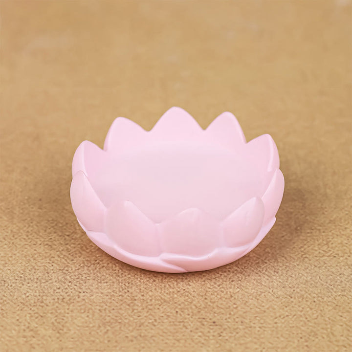 Buddha Stones Meditation Avalokitesvara Lotus Boy Girl Resin Statue Harmony Home Decoration - image 9