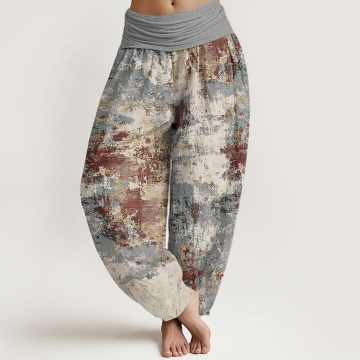 Buddha Stones Tie Dye Women's Elastic Waist Harem Pants