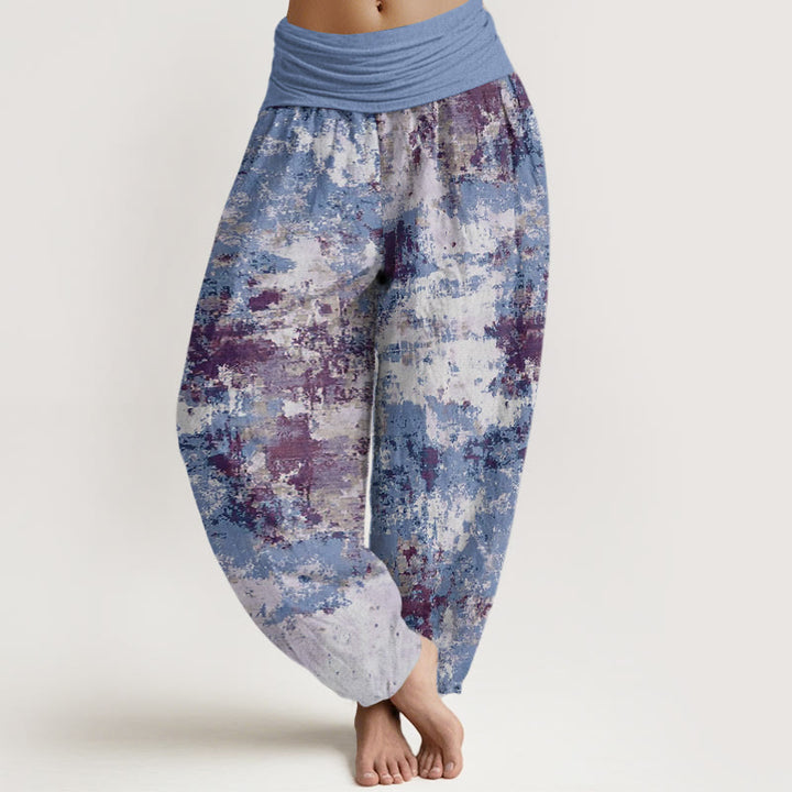 Buddha Stones Tie Dye Women's Elastic Waist Harem Pants