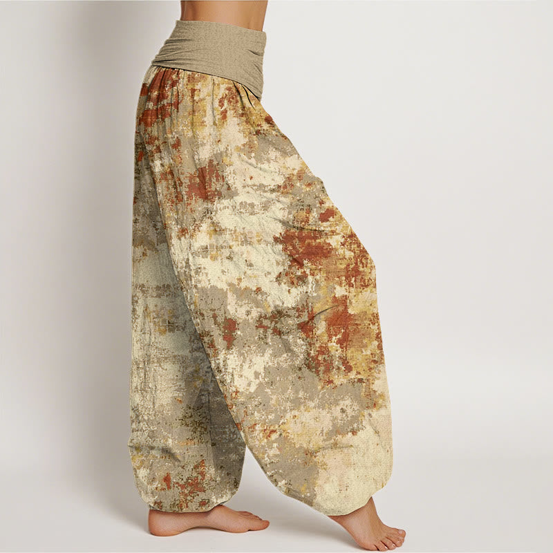 Buddha Stones Tie Dye Women's Elastic Waist Harem Pants