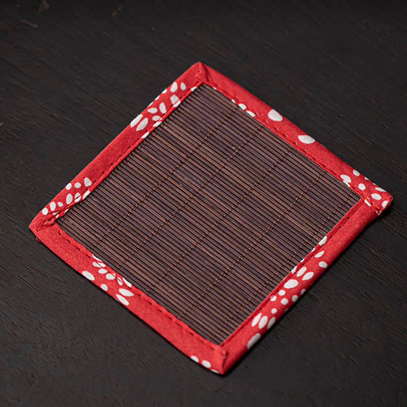 Buddha Stones Cat Bell Bamboo Mat Healing Ceramic Incense Burner Desk Decoration - image 11