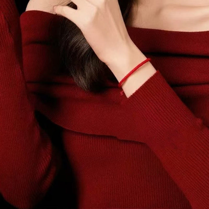 Buddha Stones Red String 925 Sterling Silver Five Ways God Of Wealth Connection Bracelet - image 3