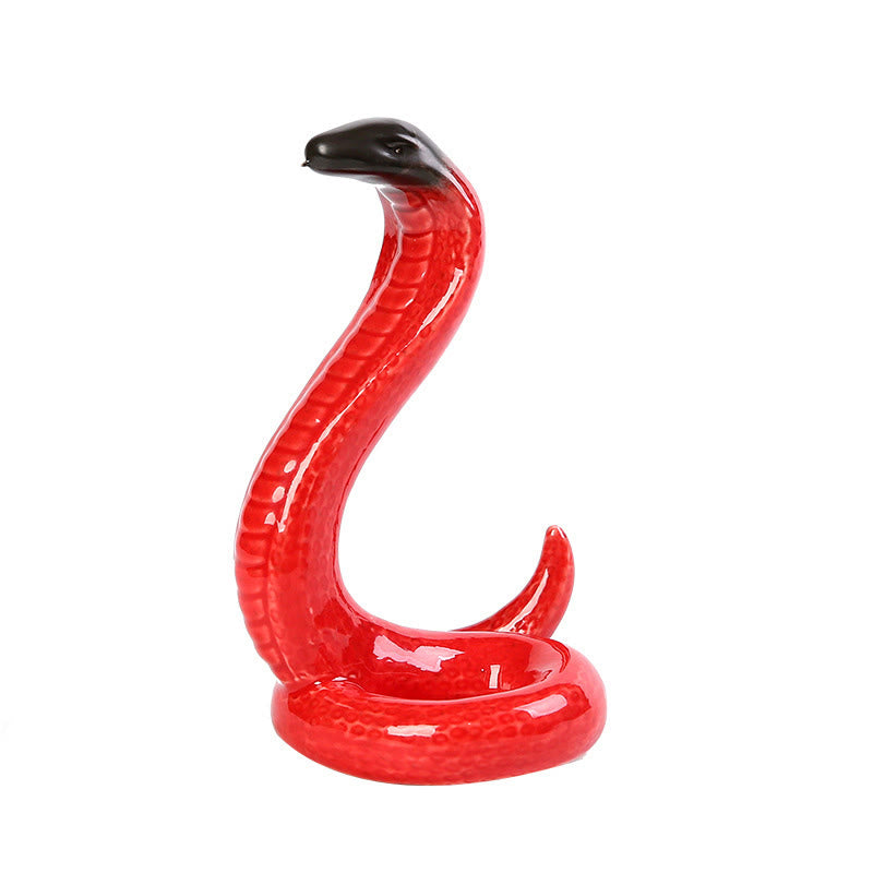 Buddha Stones Year Of The Snake Ceramic Home Decoration