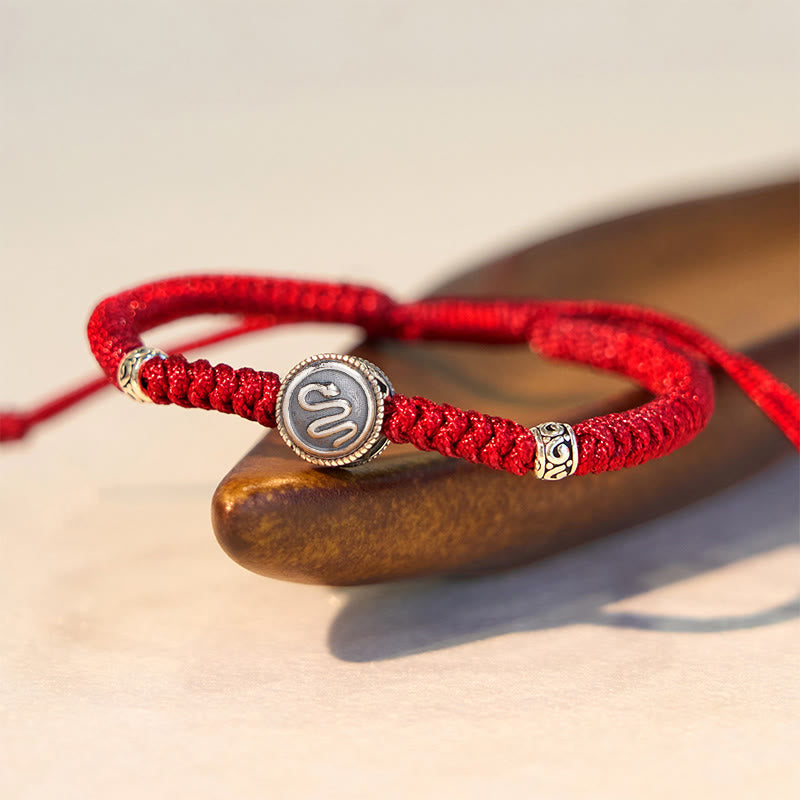 Buddha Stones 12 Chinese Zodiac Lucky Red String Bracelet