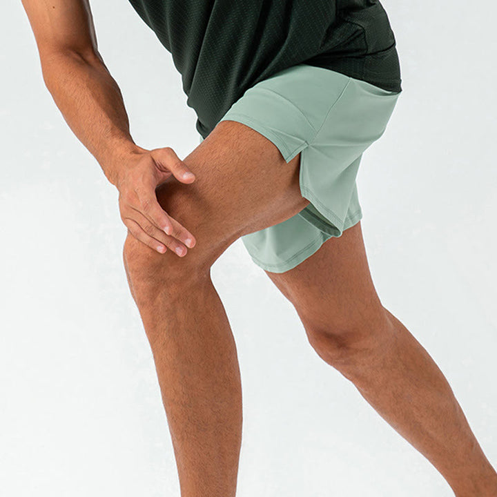 Buddha Stones Men's Casual Nylon Quick Dry Sports Shorts With Pockets - image 14